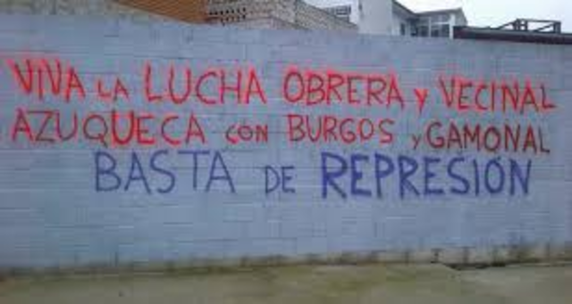 comienzan los disturbios