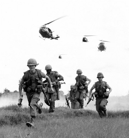 First US ground troops reach Vietnam