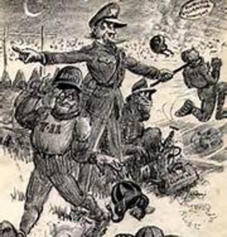 Military Draft-The Draft Is Enacted For The First Time In History