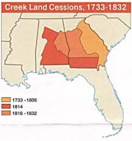 Creek Indians Removal