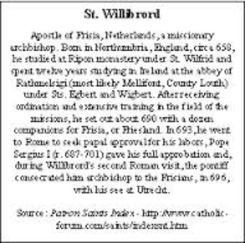 Monk Willibrord
