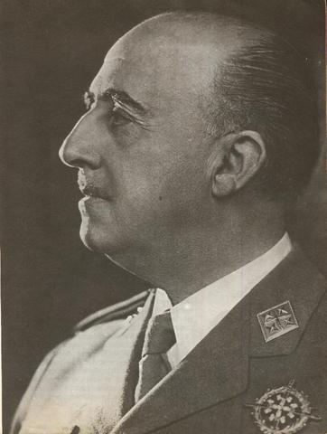 Formación del sexto Gobierno nacional de España presidido por el dictador Francisco Franco