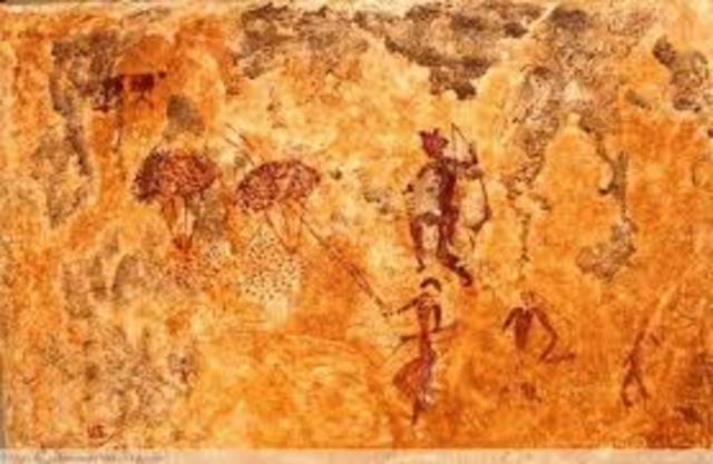 Se descubren las pinturas rupestres de La Sarga