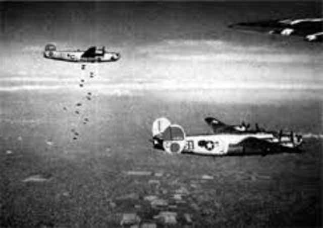 Allies begin Air Raids upon Aucshwitz