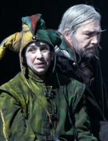 Shakespear writes King Lear and Macbeth