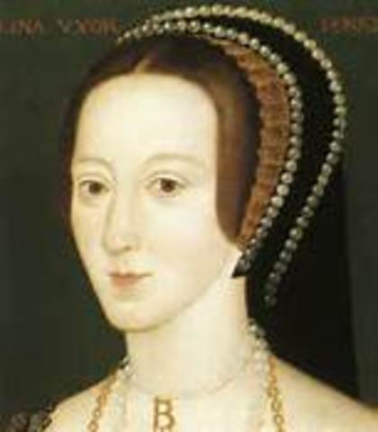 Anne Boleyn is executed