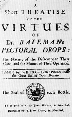 another common advertizing method would've been signs or phamplets.