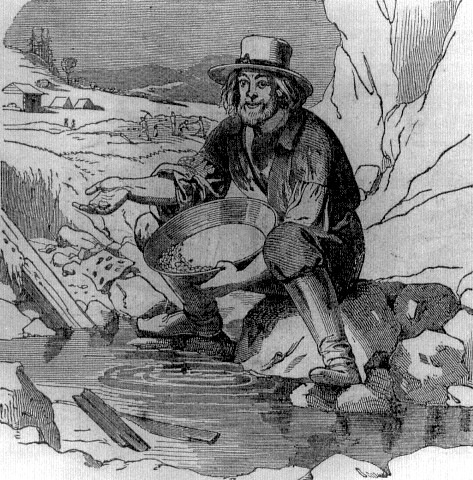 1829 Gold is discovered in the Cherokee Nation triggering America's first gold rush