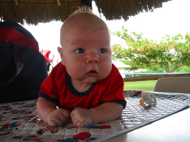 First Time Over Seas