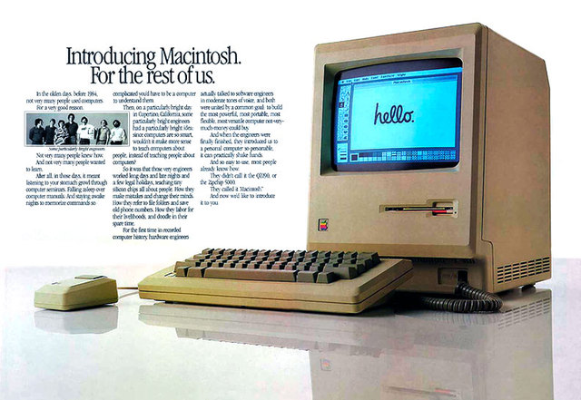 Apple Launched the Macintosh