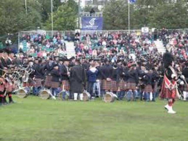 Highland scots arrives