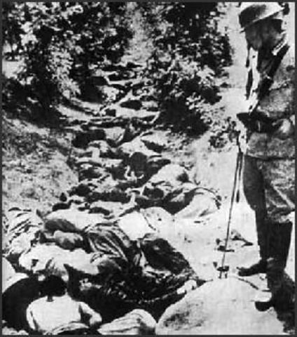 Rape of Nanjing in China