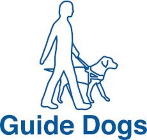 First guide dog school for the blind