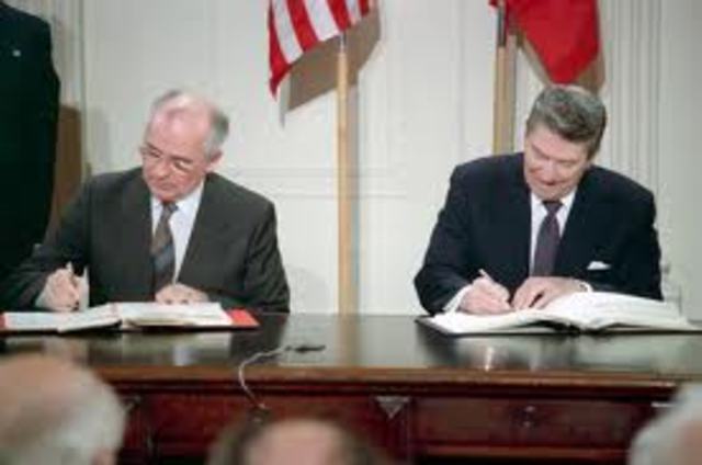 Signing of INF Treaty