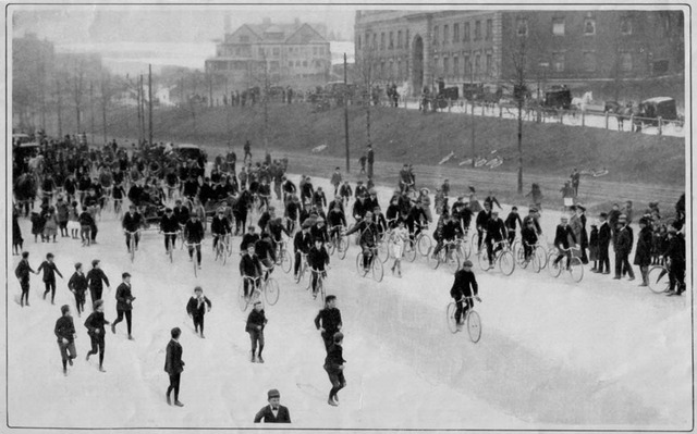 1st American marathon ran, John J McDermott wins in 2:55:10 (Boston)