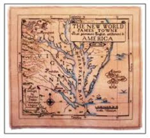 First permanent English settlement in North America is established at Jamestown, Virginia