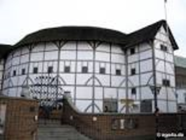 Globe Theatre is built in London