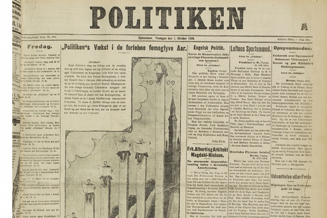 Poltiken blev grundlagt.