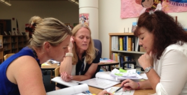 Meet with Reading Specialist and Principal