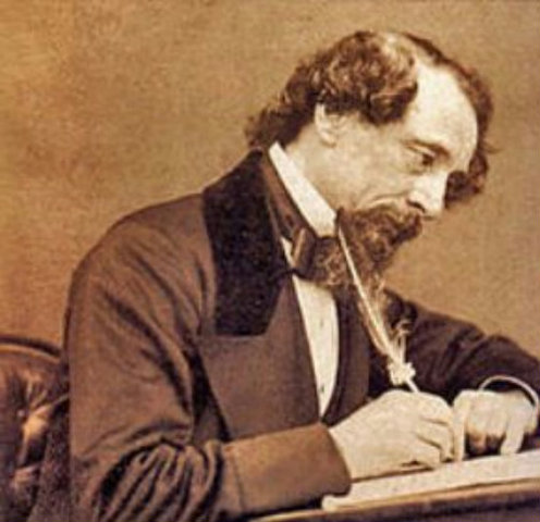 Dickens's first book, a collection of stories titled Sketches by Boz, was published in 1836.