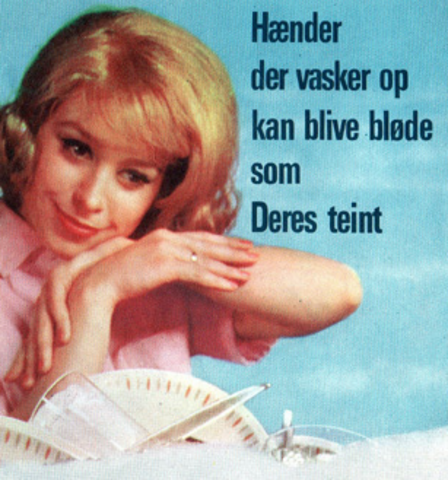 Mennesker ses nu i reklamefilmene