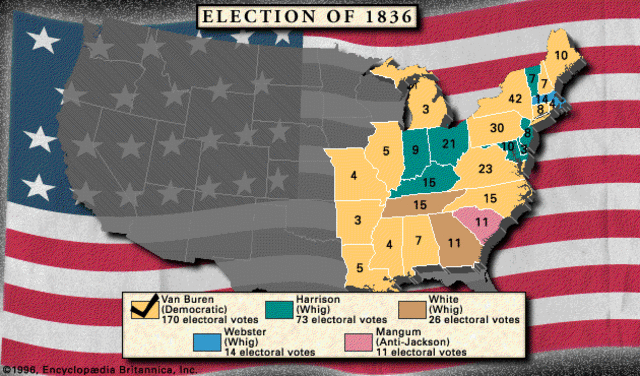 Election of Martin Van Buren