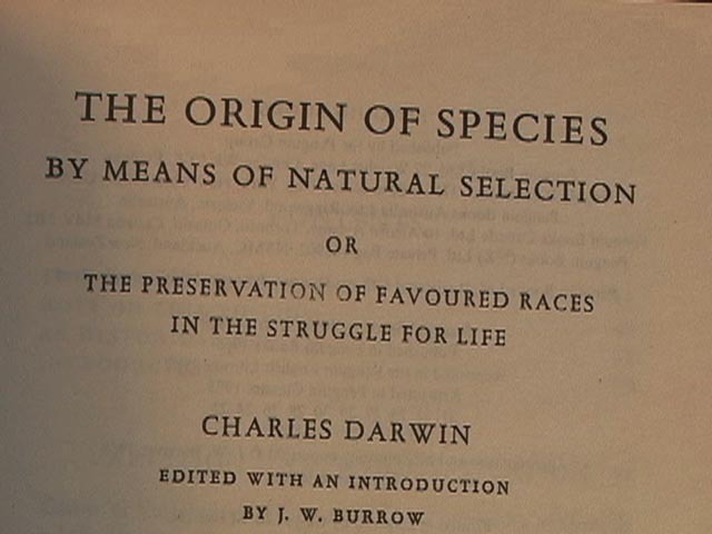 Publicación origen de las especies.