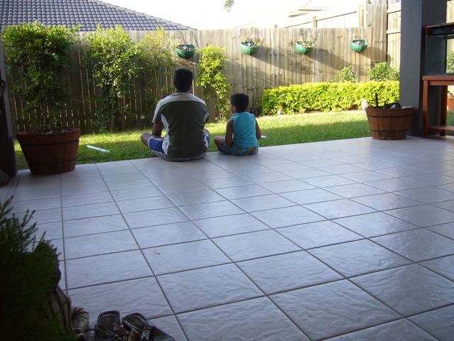 Special time with my Dad.