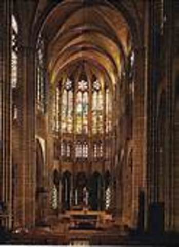 Church of St. Denis Rebuilt by Unknown Artist