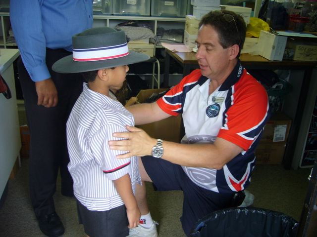 First School Uniform Fitting.
