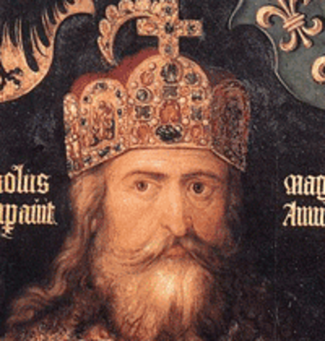 Charlemagne's Rule Ends