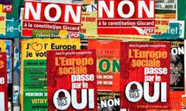 Γαλλικό ΟΧΙ στο Ευρωπαϊκό Σύνταγμα