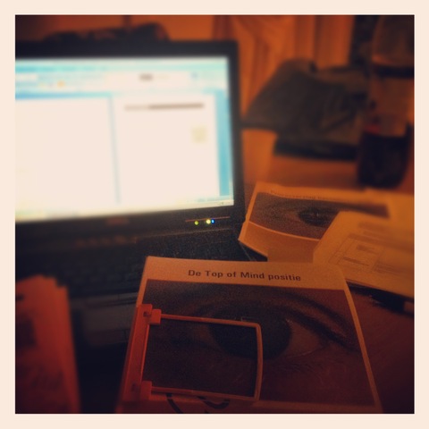 inleveren van mijn afstudeerscriptie