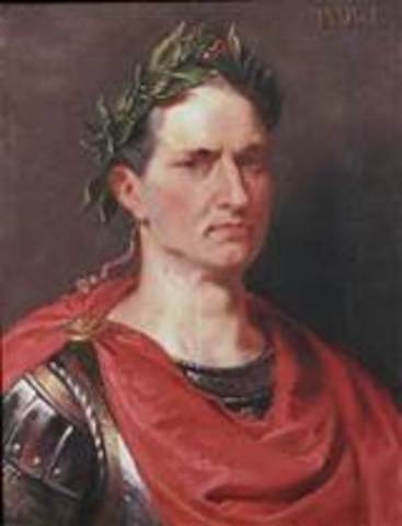 Caesar is named Romes Dictator in 45 B.C