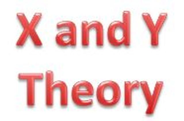 Theory X and Theory Y