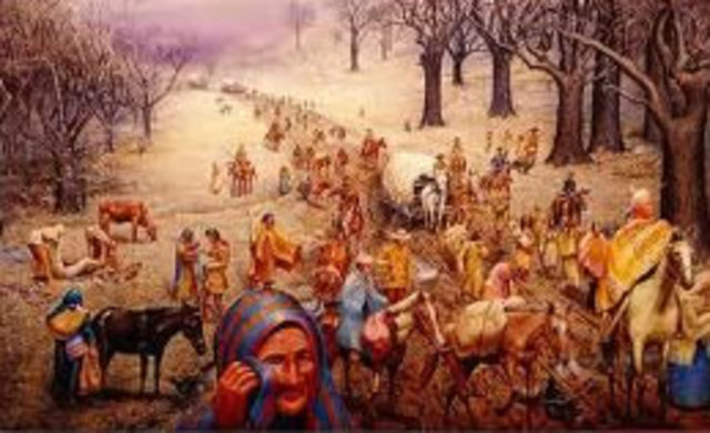 Gold is dicovered in Cherokee Nation