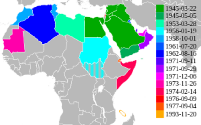 MEMBER STATES OF THE ARAB LEAGUE