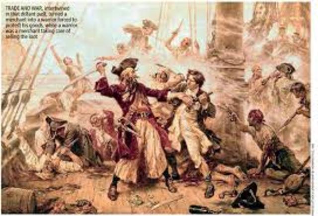 Julius Caesar is captured by pirates in 75 B.C