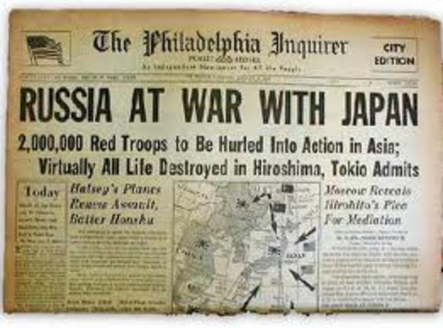 Russo-Japanese war