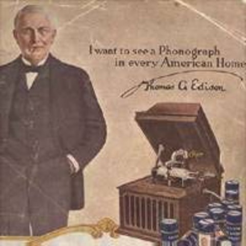 First Phonograph Created
