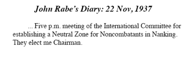 Nanking Safety Zone forms