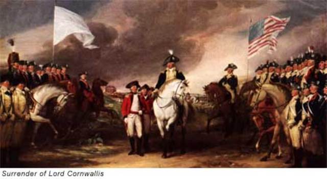 surrender of cornwallis