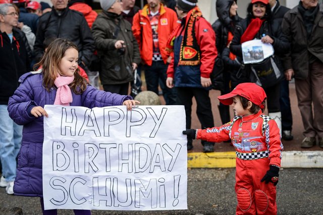 Schumacher hat Geburtstag