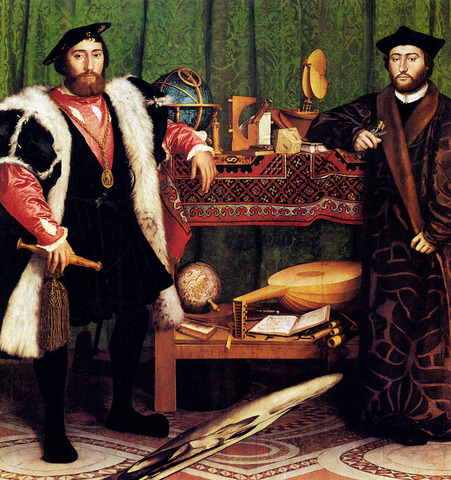 The French Ambassadors (Hans Holbein the Younger)
