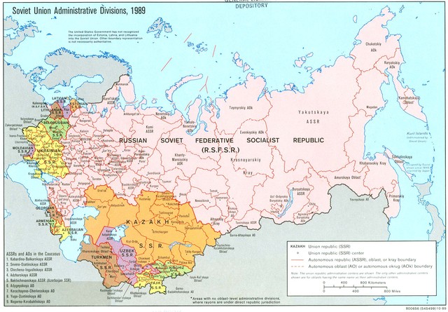 Dissolution of USSR