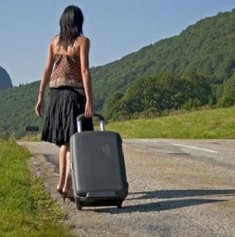 Ran away with her father