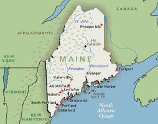 Maine Admission of State