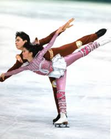 Kristi and her partner Rudy won the Pairs championships