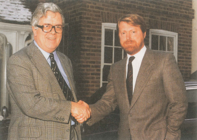 Meeting Geoffrey Howe MP