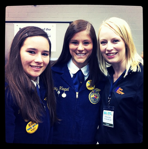 girls were allowed in FFA for the first time.
